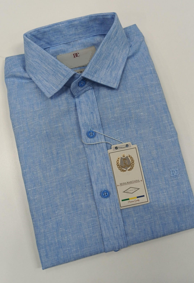 Camisa Premium Slim Manga Curta - #13