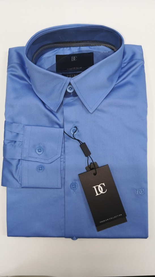 Camisa Acetinada  Manga Longa - #3