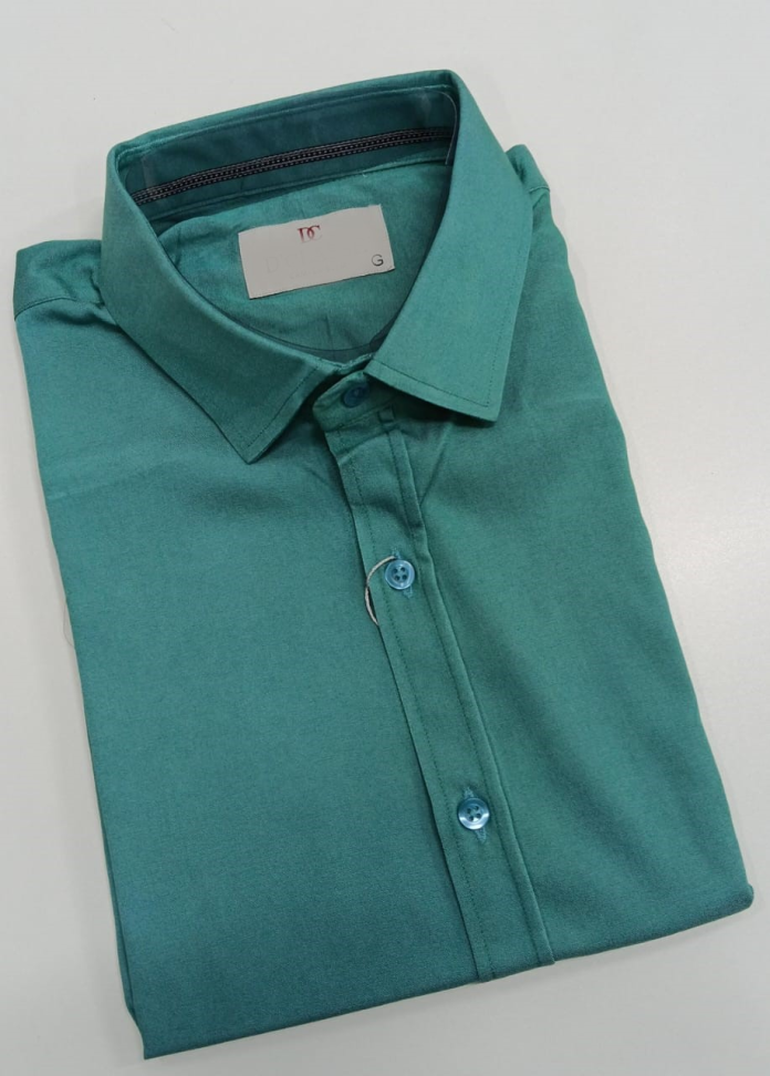 Camisa Tencel Slim Manga Curta - #2