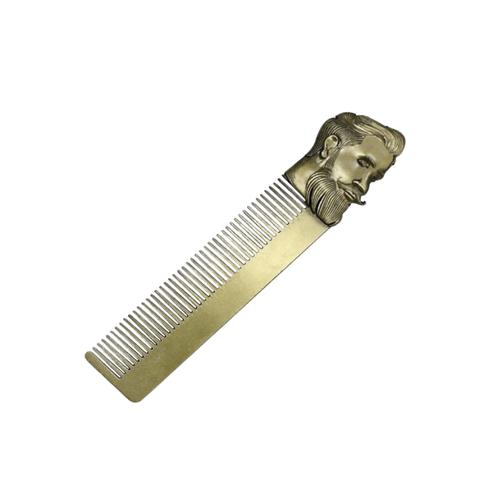 PENTE AÇO PERSONALIZADO DOURADO