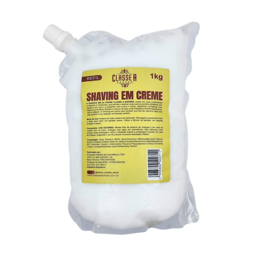 SHAVING EM CREME 1KG REFIL