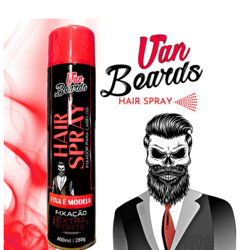 LAQUÊ VAN BEARDS  EXTRA FORTE 400 ML