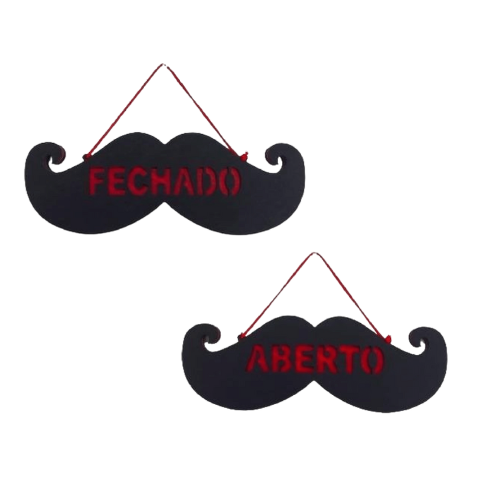 PLACA ABERTO/FECHADO
