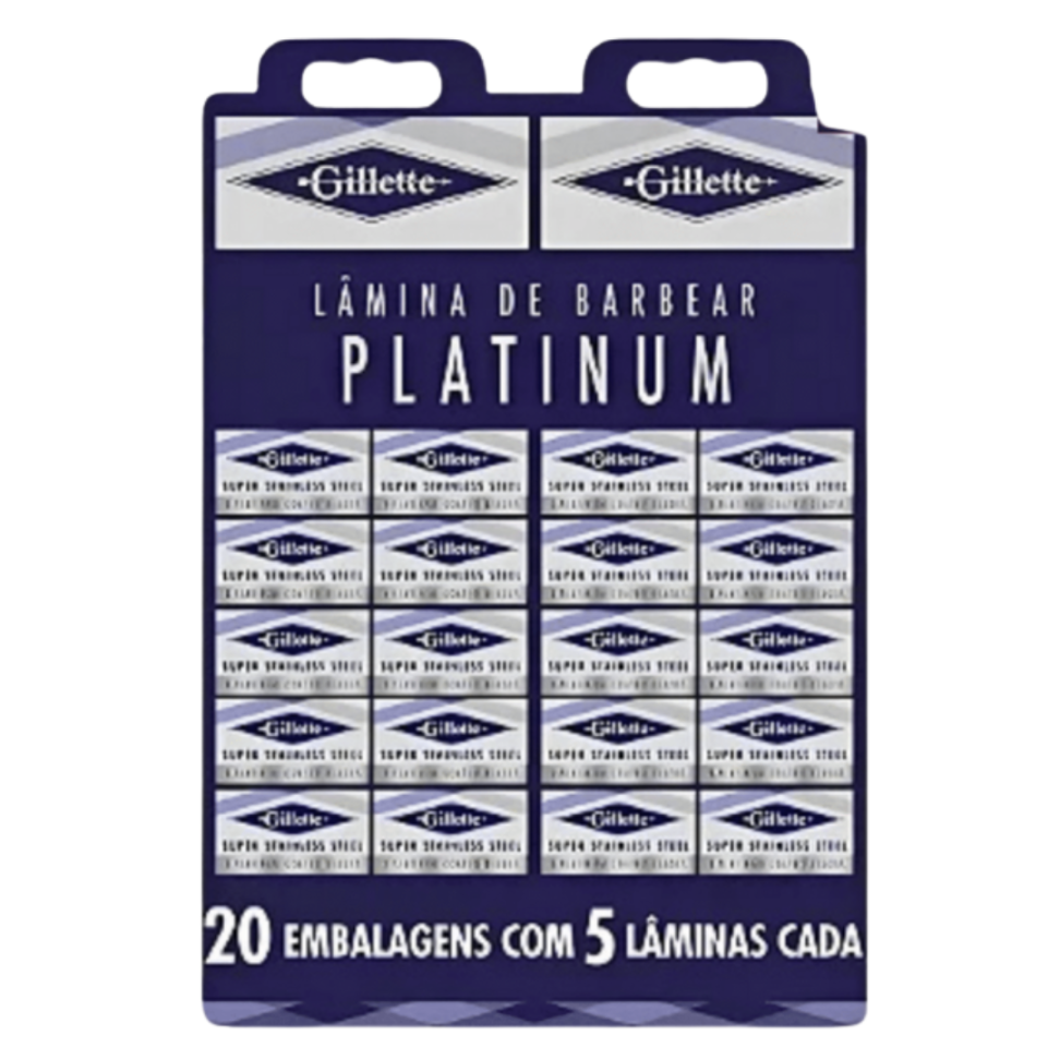 LÂMINA GILLETTE C/100 UN