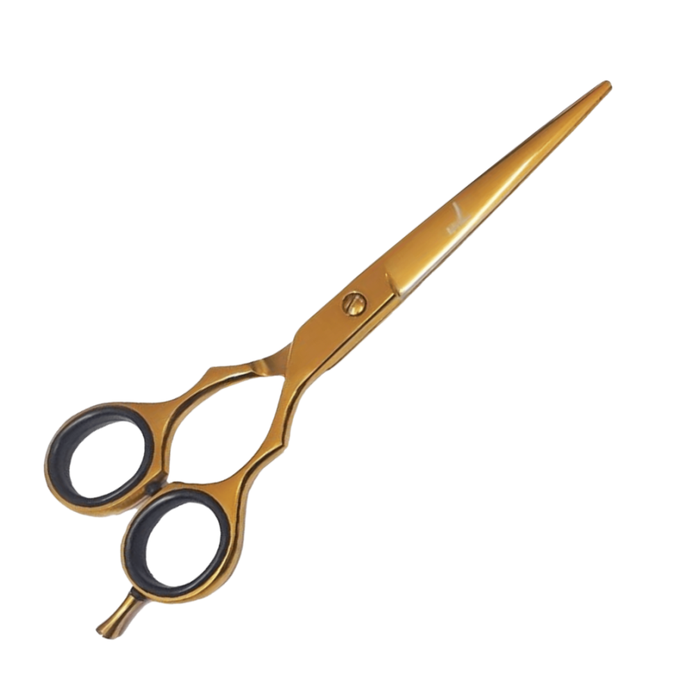 TESOURA FIO LASER 7.0 POLEGADAS DOURADA