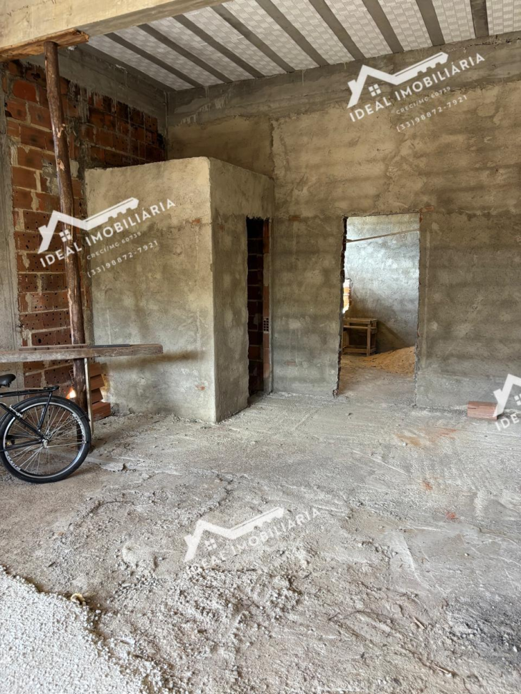 imovel a venda com dois ponto comeciais e 6 apartamentos com sala cozinha dois quartos um quato com suite e banheiro social. construção ainda sem acabamento - #4