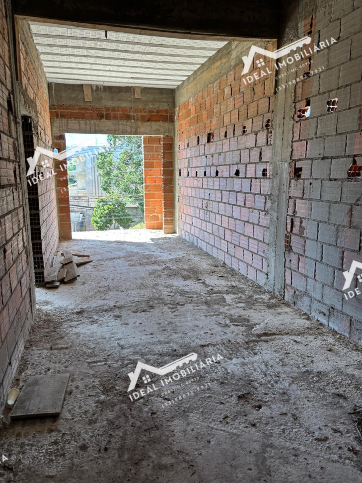 imovel a venda com dois ponto comeciais e 6 apartamentos com sala cozinha dois quartos um quato com suite e banheiro social. construção ainda sem acabamento - #8