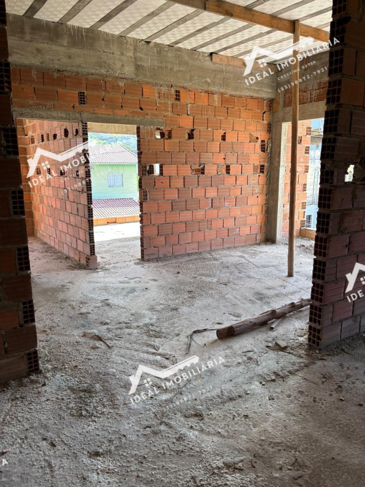 imovel a venda com dois ponto comeciais e 6 apartamentos com sala cozinha dois quartos um quato com suite e banheiro social. construção ainda sem acabamento - #6