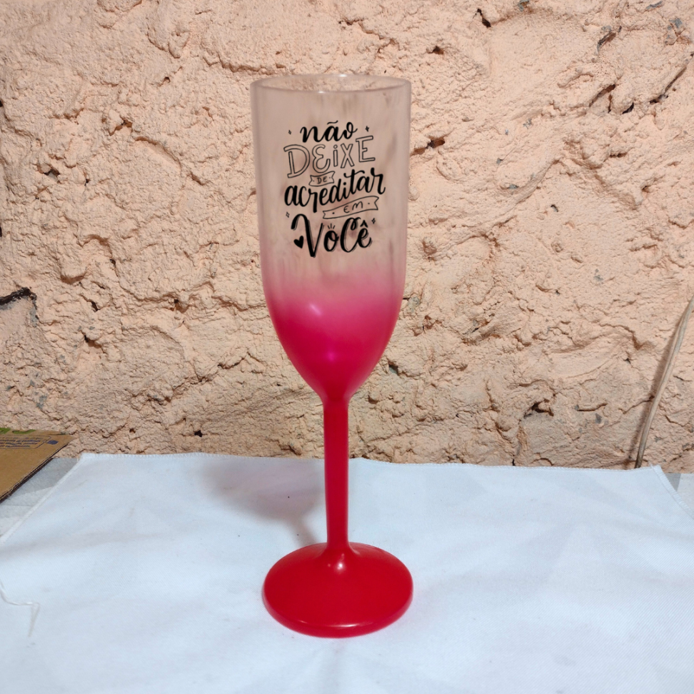 TAÇA DE ESPUMANTE DEGRADÊ - #11