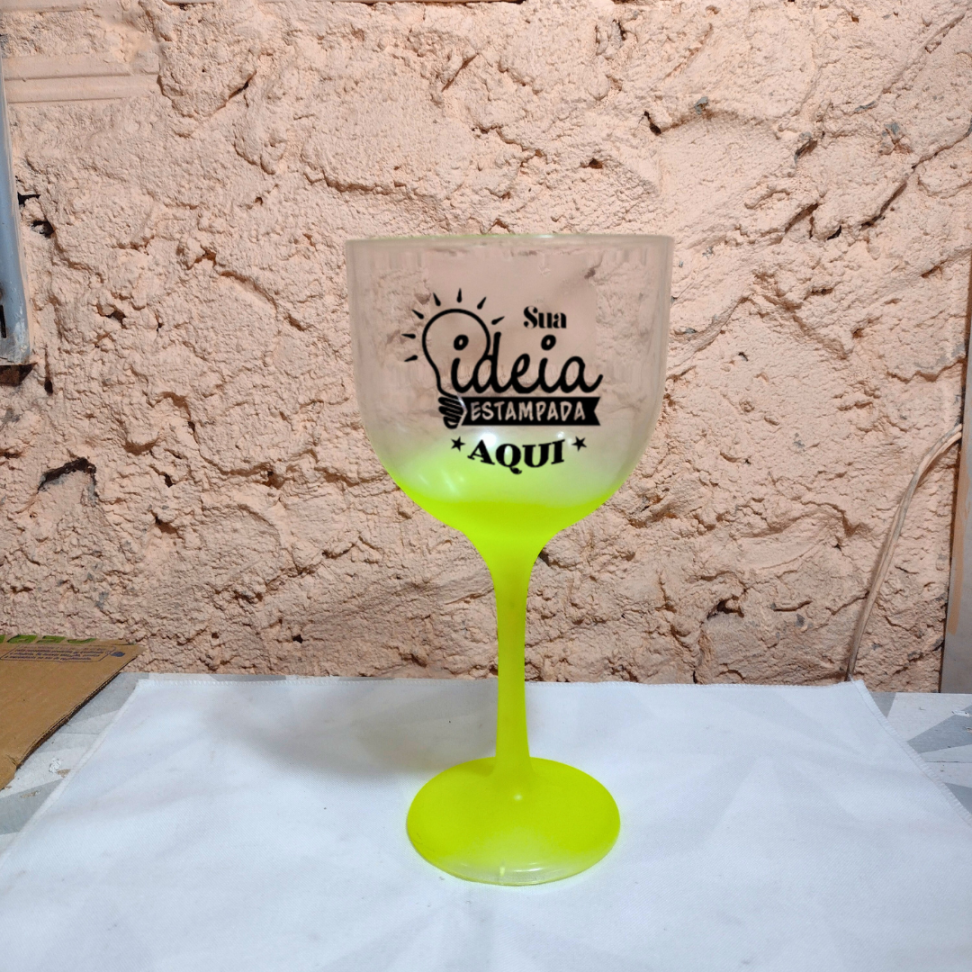 TAÇA DE GIM CORES DEGRADÊ - #18