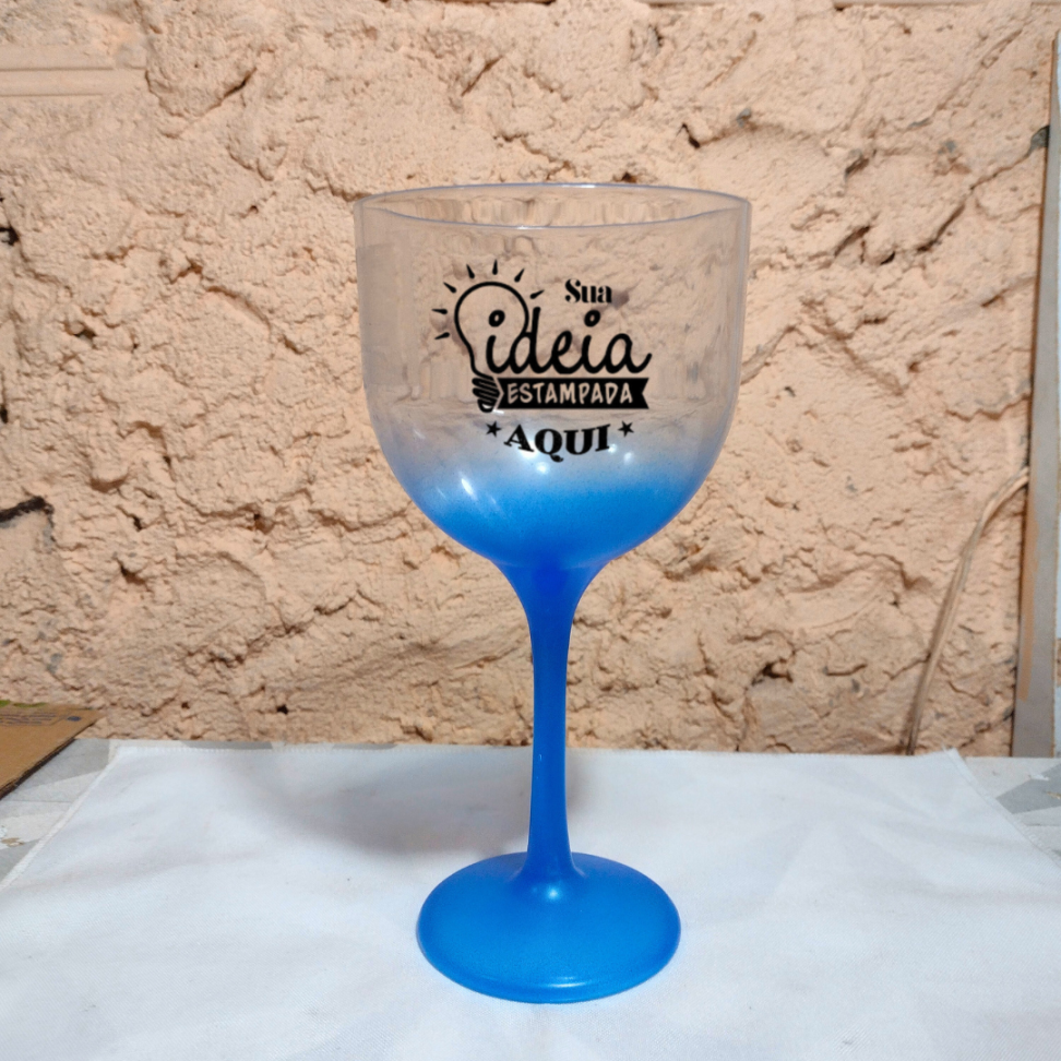 TAÇA DE GIM CORES DEGRADÊ - #4