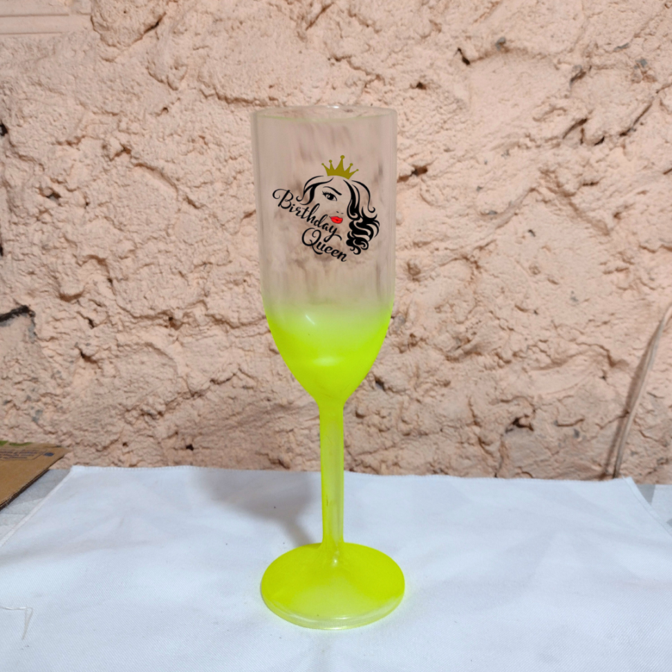 TAÇA DE ESPUMANTE DEGRADÊ - #7