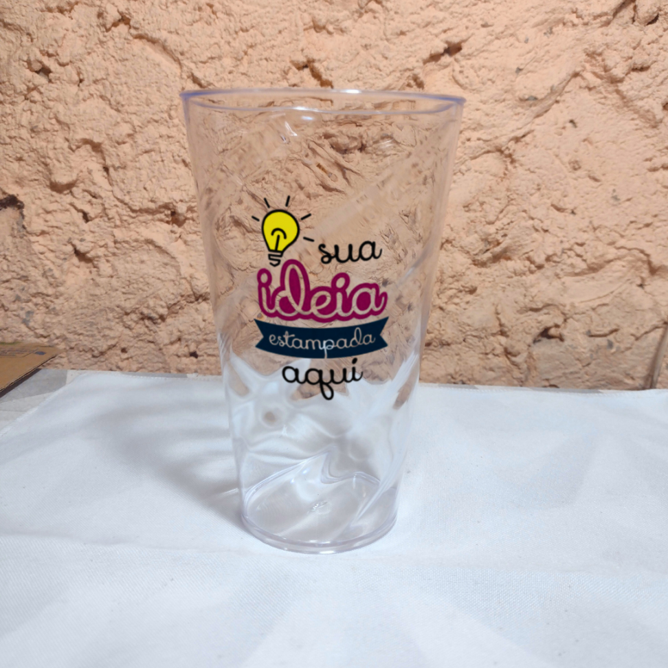 COPO TWISTER CORES NEON E TRANSPARENTE - #6