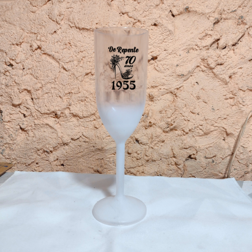TAÇA DE ESPUMANTE DEGRADÊ - #5