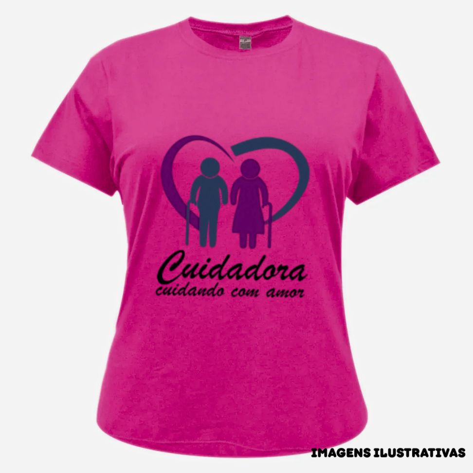 CAMISETAS ROSA PINK TAM P A GG  POLIESTER ADULTO MANGA CURTA GOLA REDONDA - #3