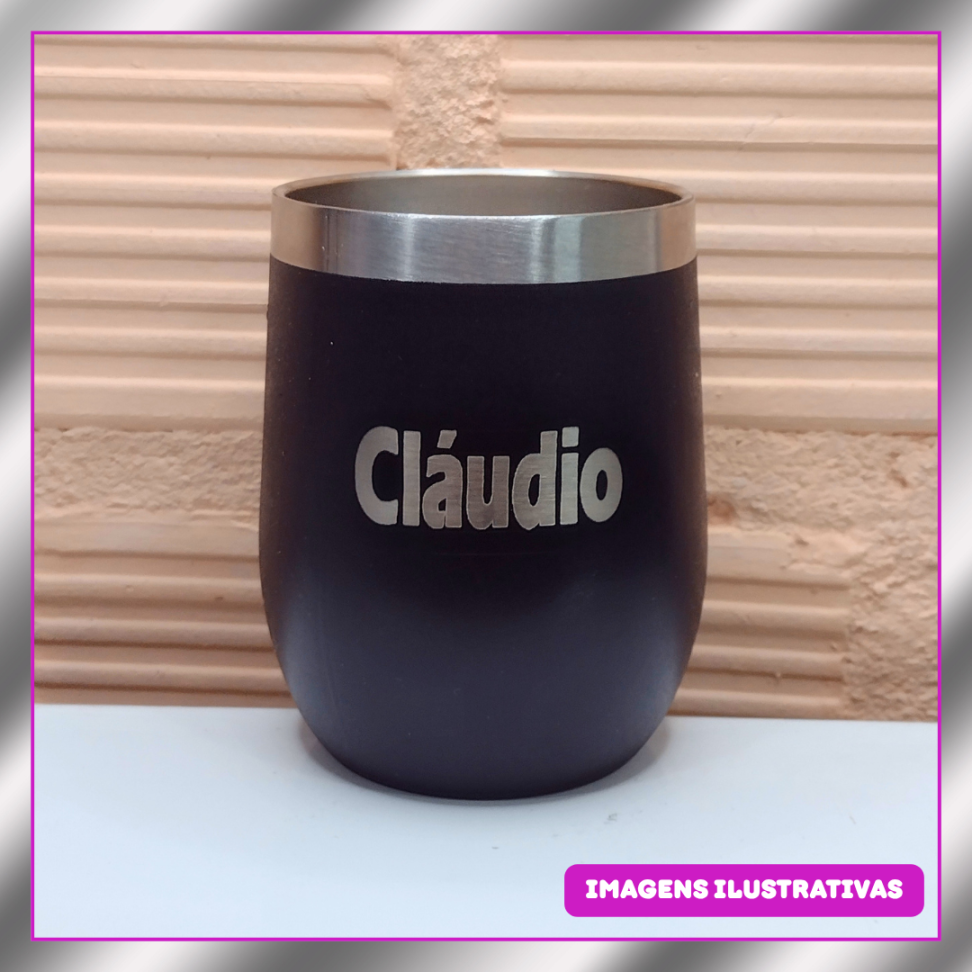 COPO TERMICO OVAL ALUMINIO 360ML - #5