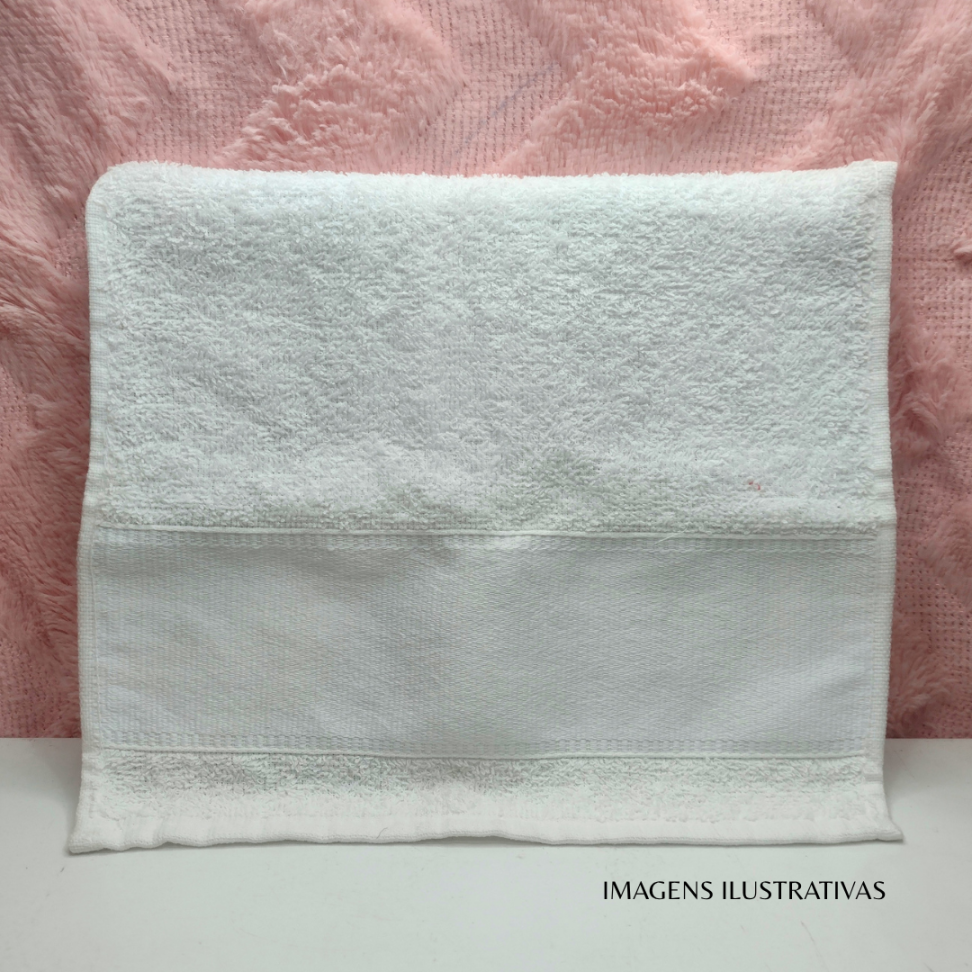 TOALHA LAVABO  ALGODÃO/POLIESTER (SUBLIMAÇÃO)
