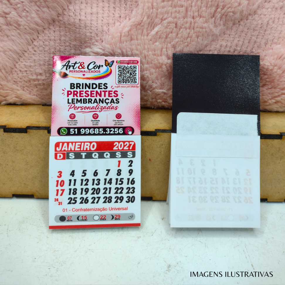 CALENDARIOS 2027 ( IMPRESSÃO PAPEL FOTOGRAFICO)
