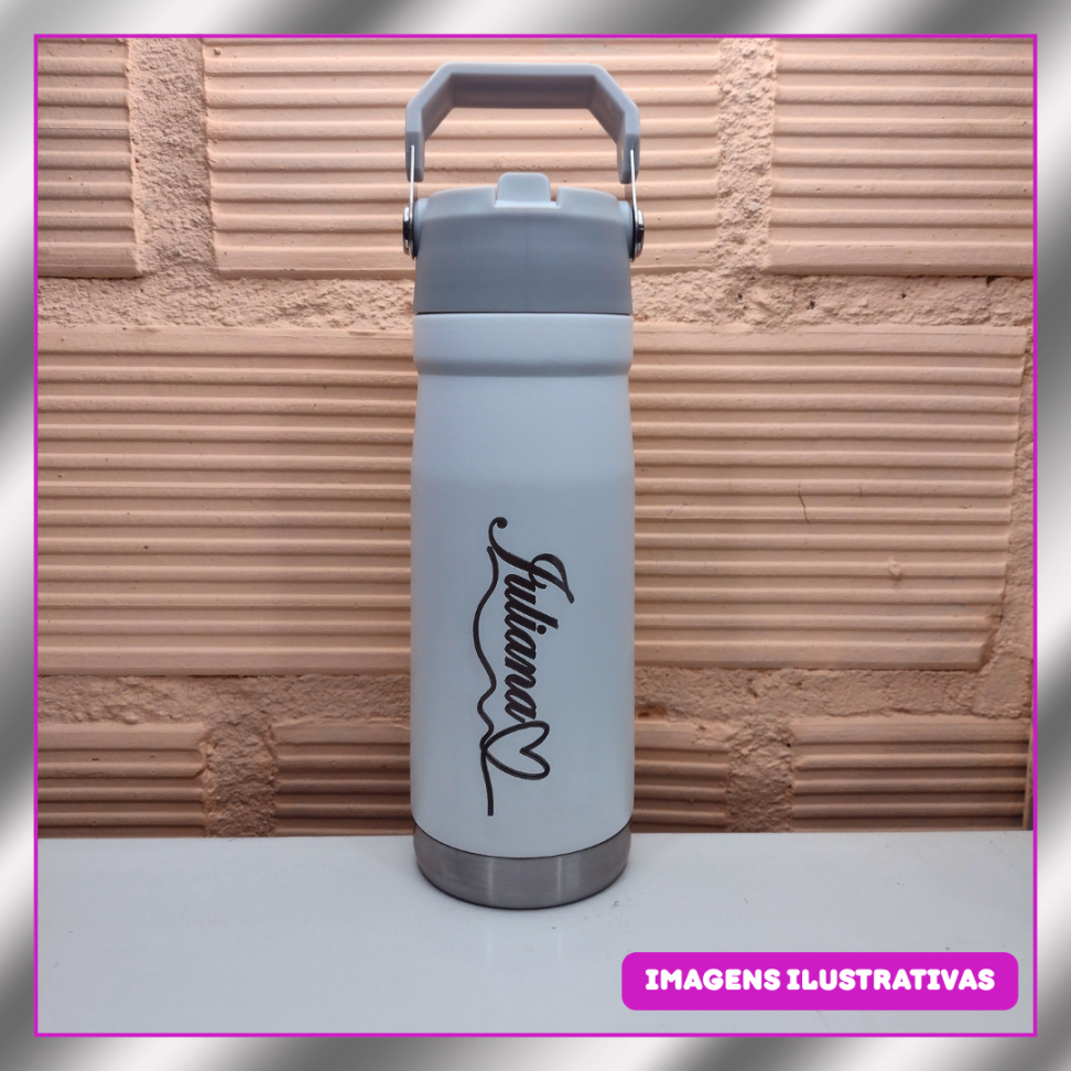 GARRAFA TERMICA BZ8 650ML (GRAVAÇÃO LASER)