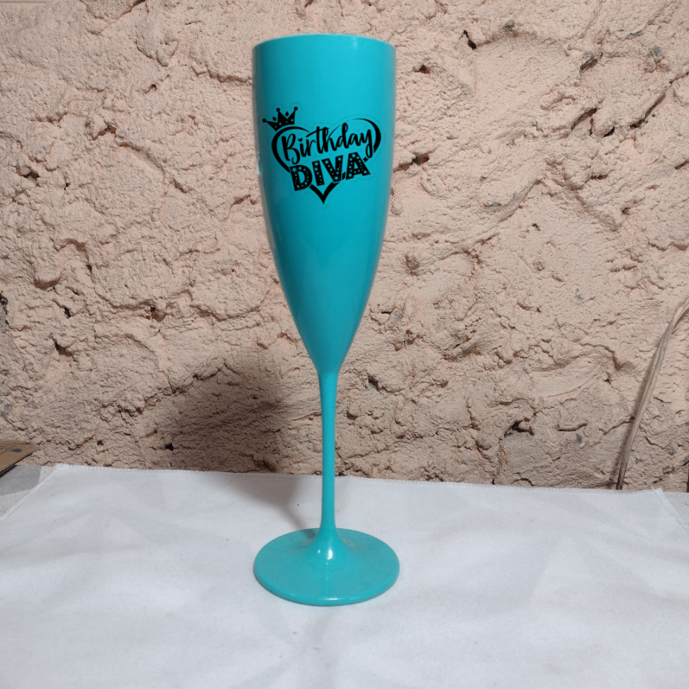 TAÇAS DE ESPUMANTE ACRILICA LEITOSAS E TRANSLUCIDAS - #3