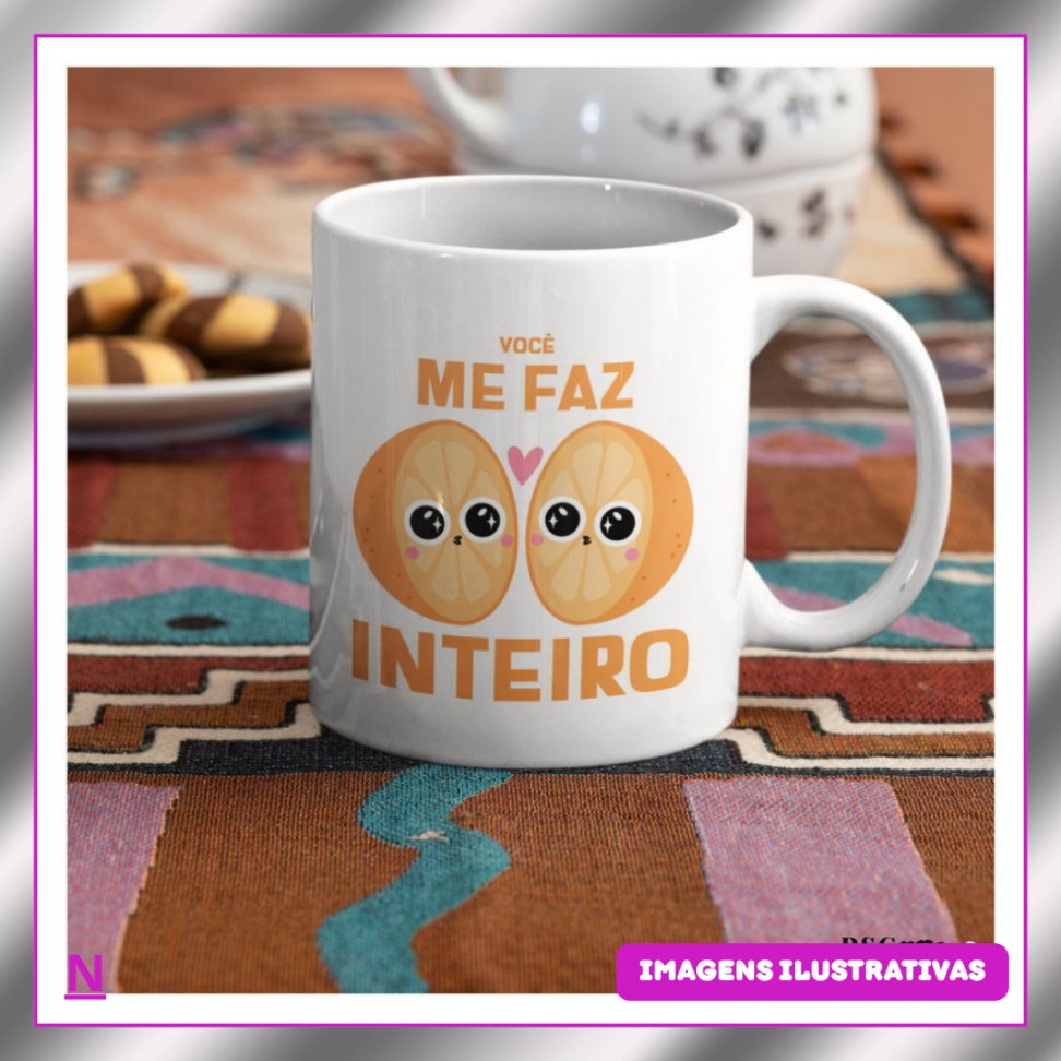 CANECAS 325ML LIVE SUB (SUBLIMAÇÃO)