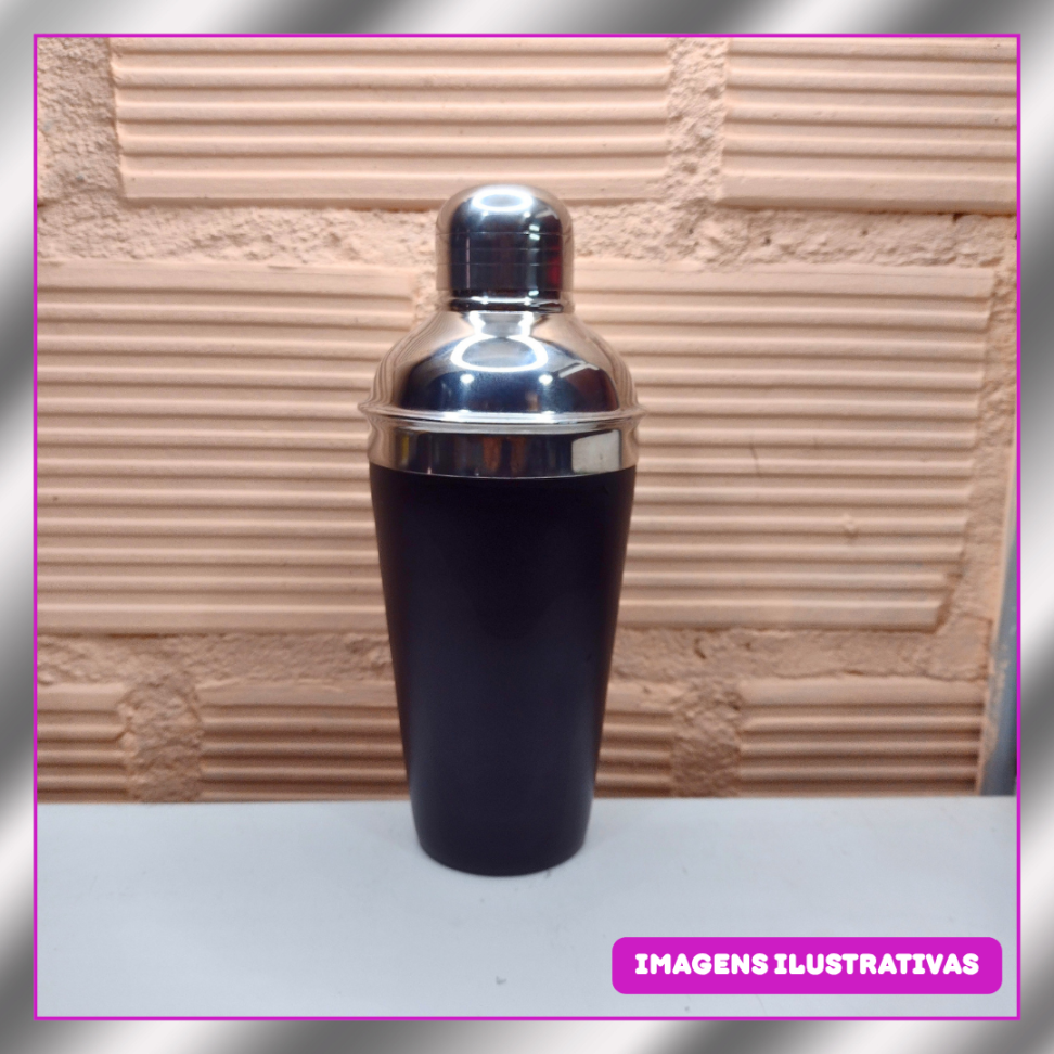 COQUETELEIRA 500ML INOX (GRAVAÇÃO LASER)