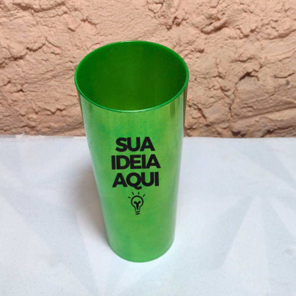 COPO LONG DRINK CORES METALIZADAS - #7