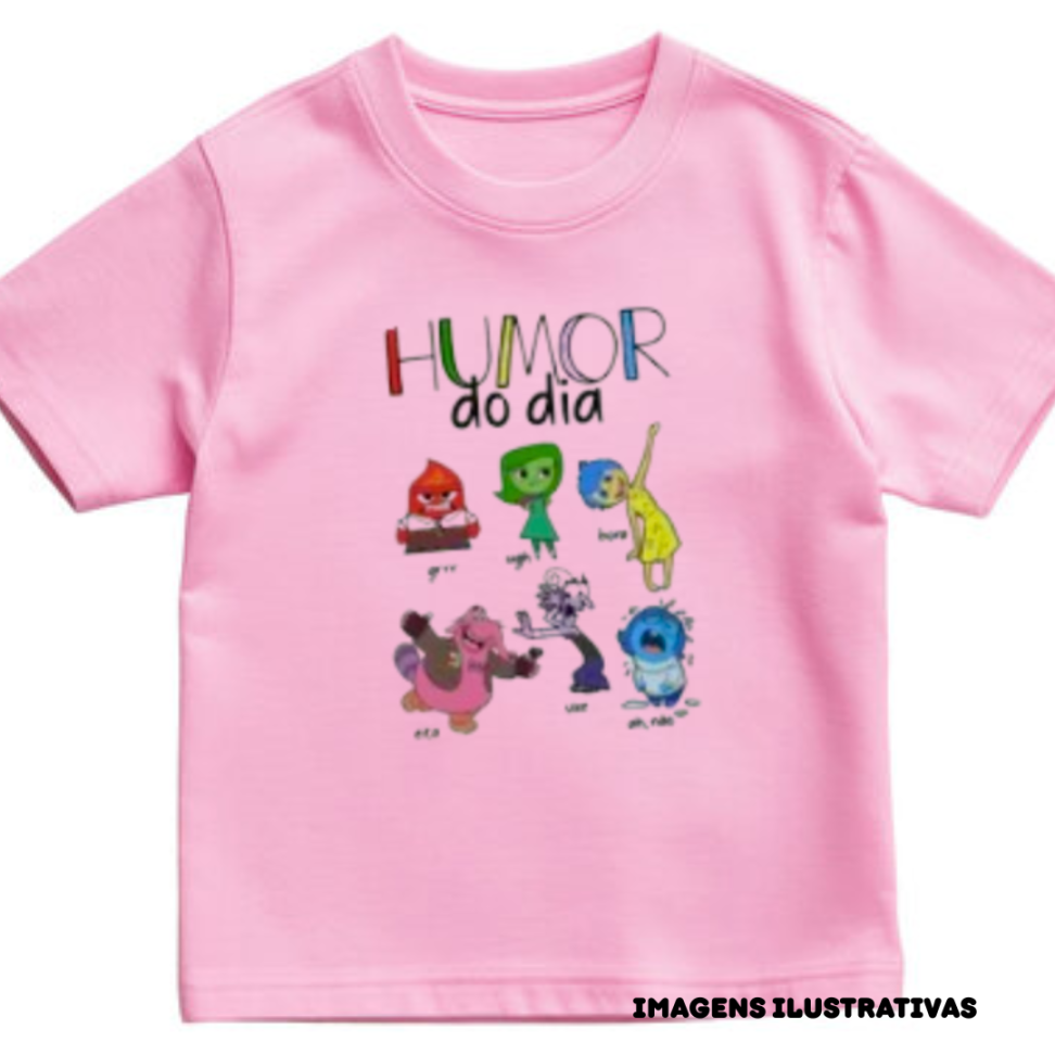 CAMISETAS INFANTIL ROSA BB POLIESTER MANGA CURTA GOLA REDONDA - #3