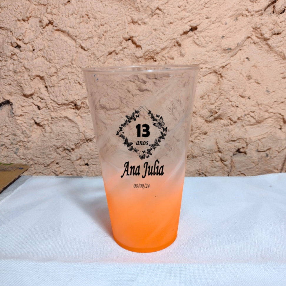 COPO TWISTER CORES DEGRADÊ - #6