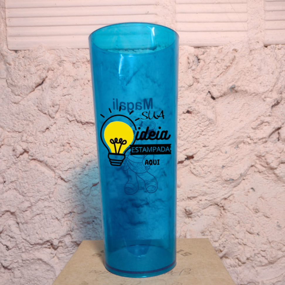 COPO LONG DRINK CORES TRANSLUCIDAS - #12