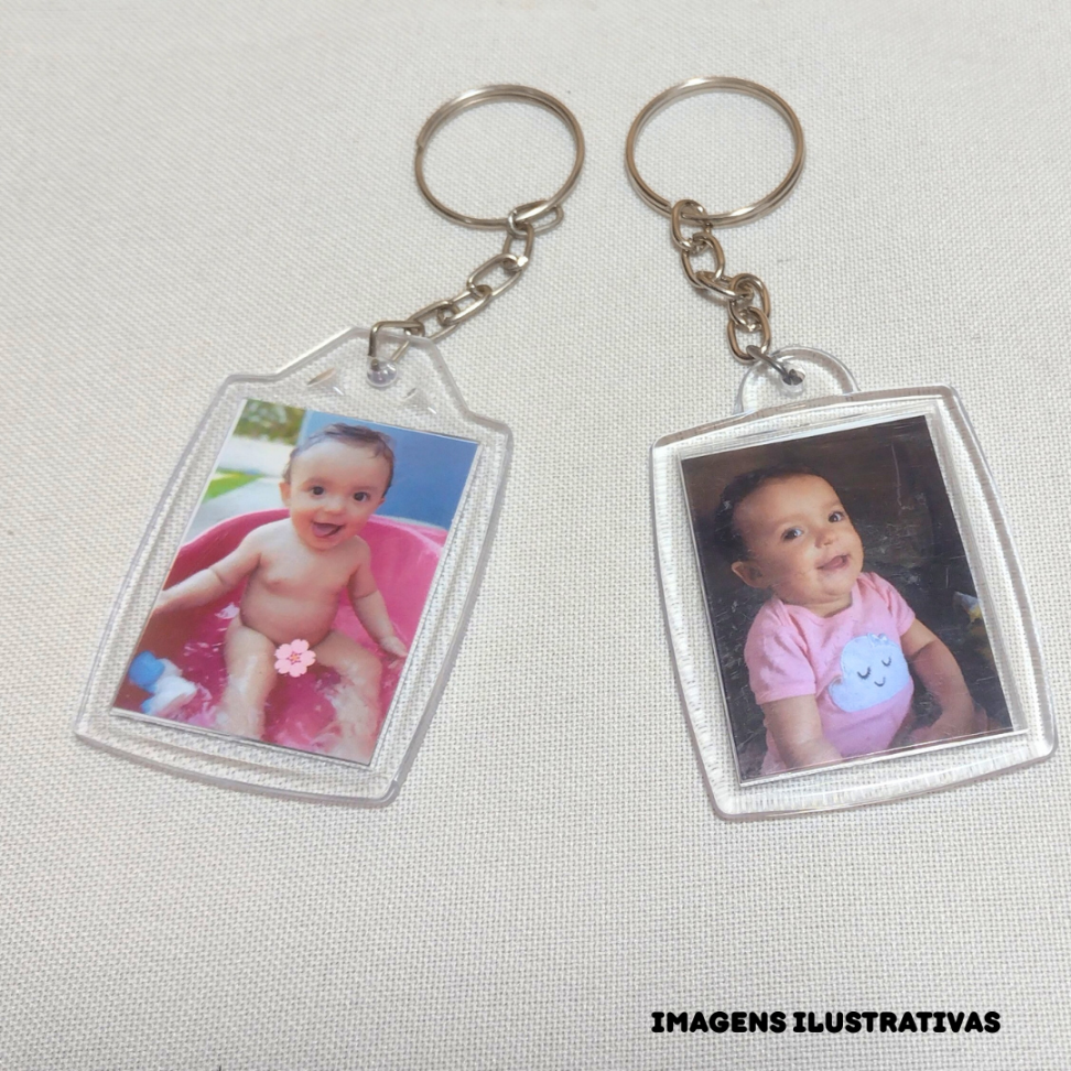 CHAVEIROS RETANGULAR ACRILICO - #5