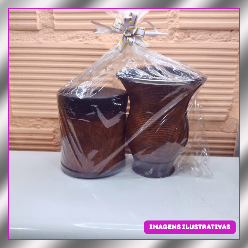 KIT 2 PEÇAS CUIA + POTE ERVA  (S/PERSONALIZAÇÃO) - #5