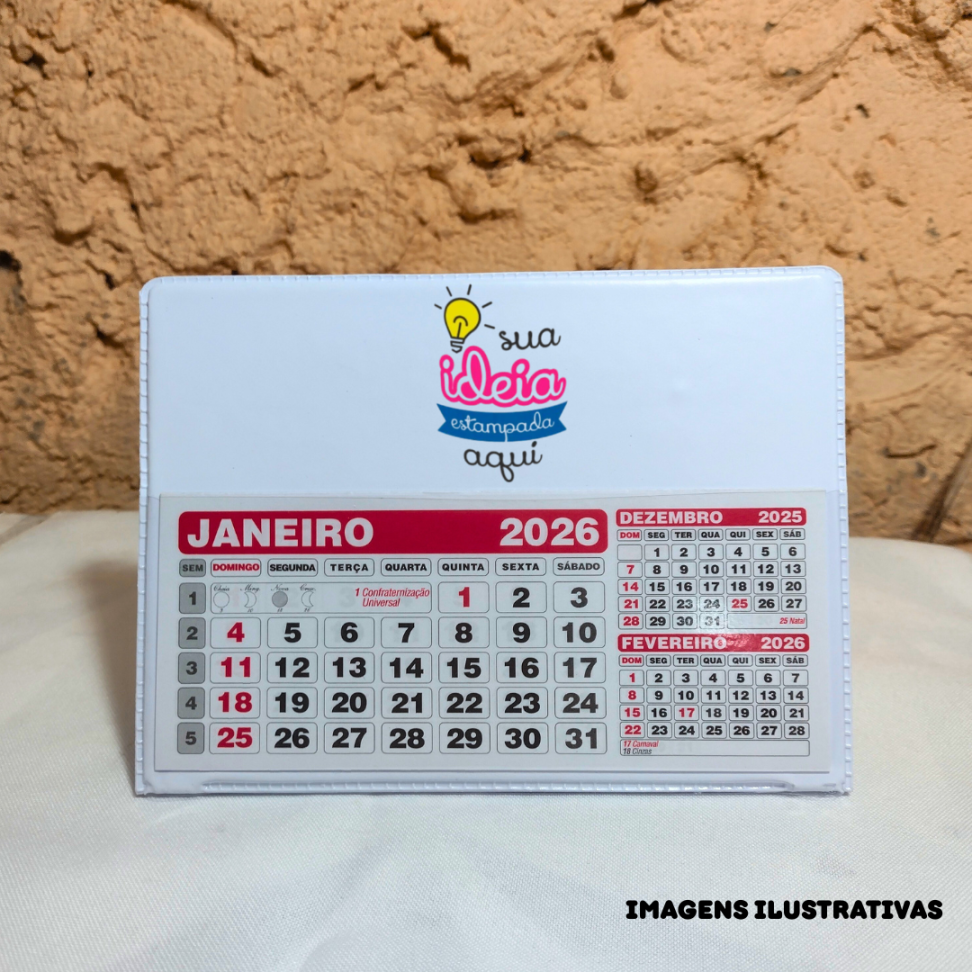 Calendários de Mesa PVC - #5