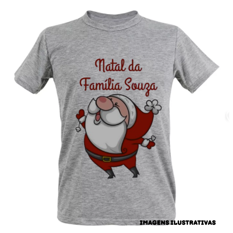 CAMISETAS INFANTIL CINZA MESCLA POLIESTER MANGA CURTA GOLA REDONDA - #4