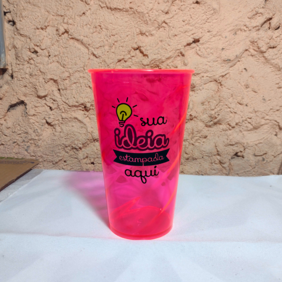 COPO TWISTER CORES NEON E TRANSPARENTE - #2