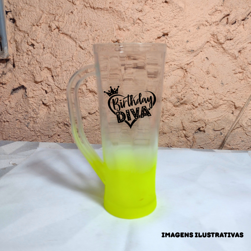 CANECAS ACRILICA SLIM DEGRADÊ - #3