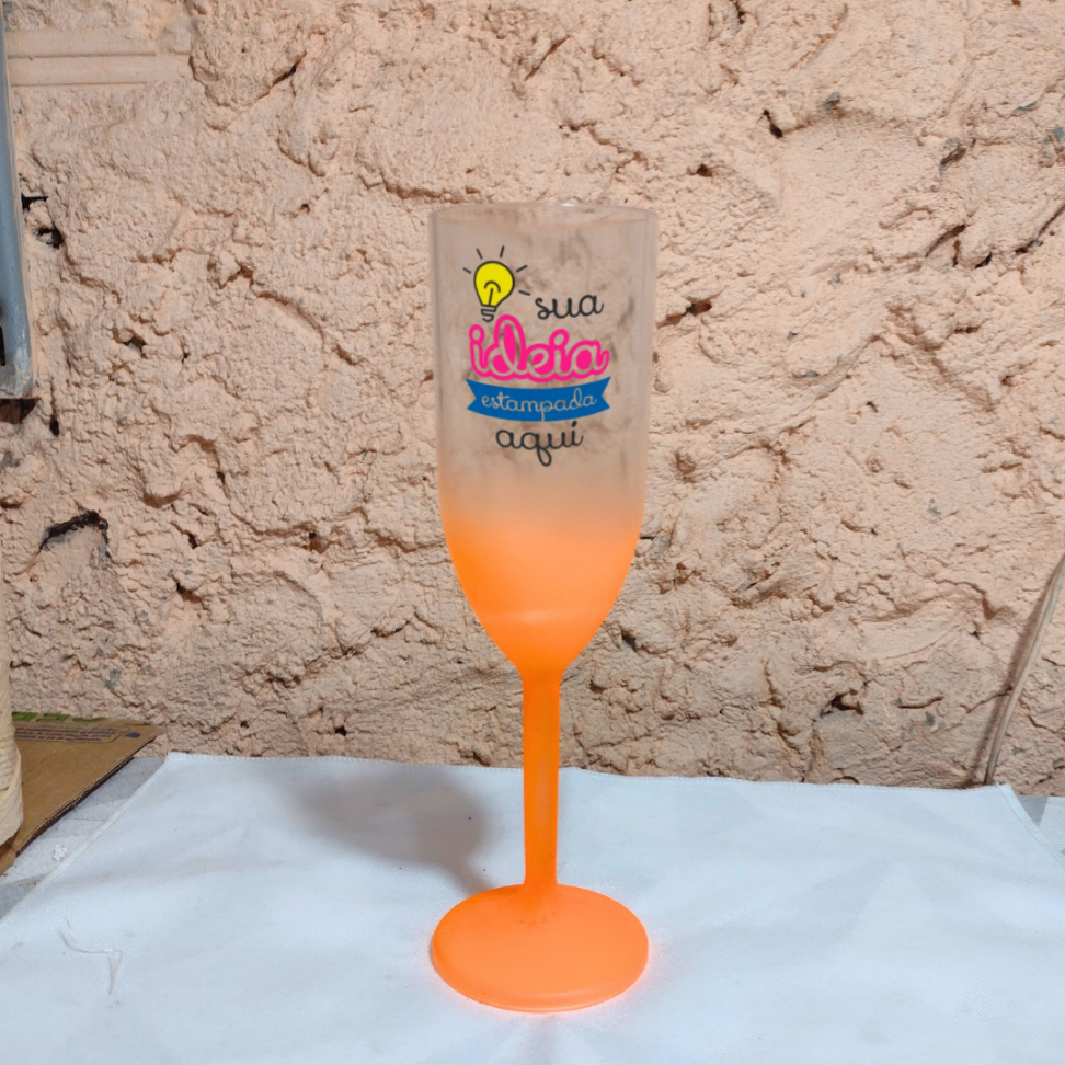 TAÇA DE ESPUMANTE DEGRADÊ - #10
