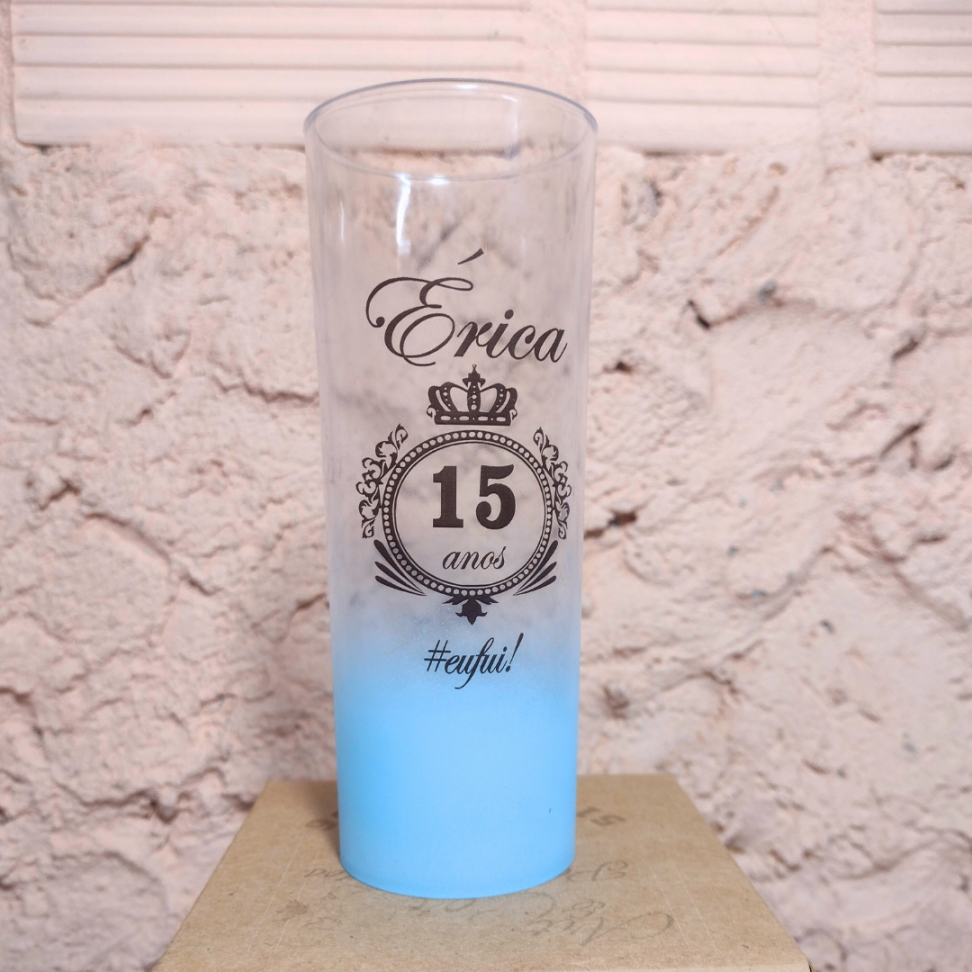 COPO LONG DRINK CORES DEGRADÊ - #15