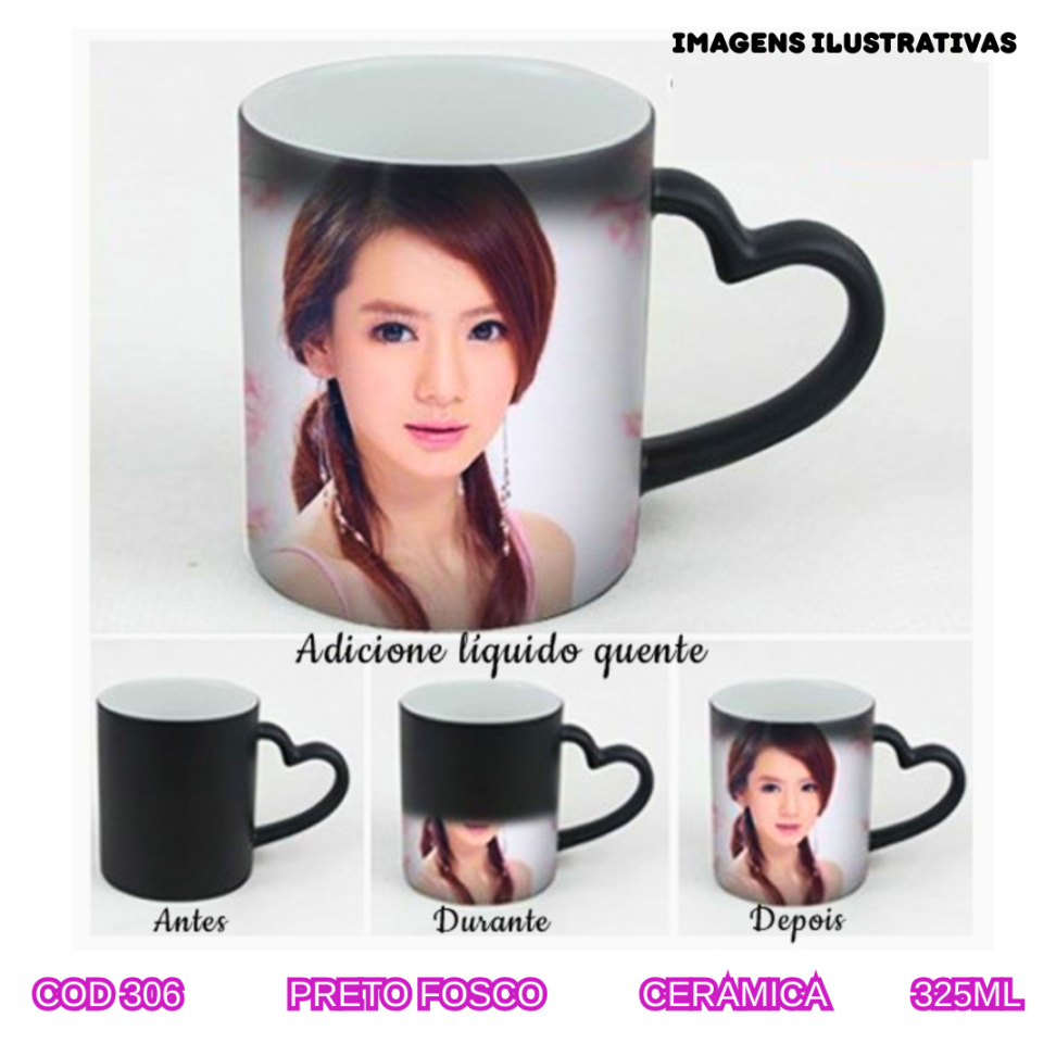 caneca ceramica magica - #2