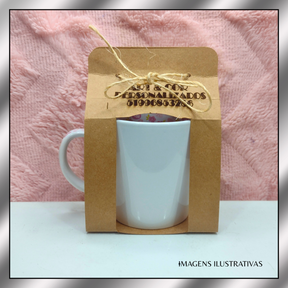 CANECAS 325ML CERAMICA DECORATIVA  (SUBLIMAÇÃO) - #3