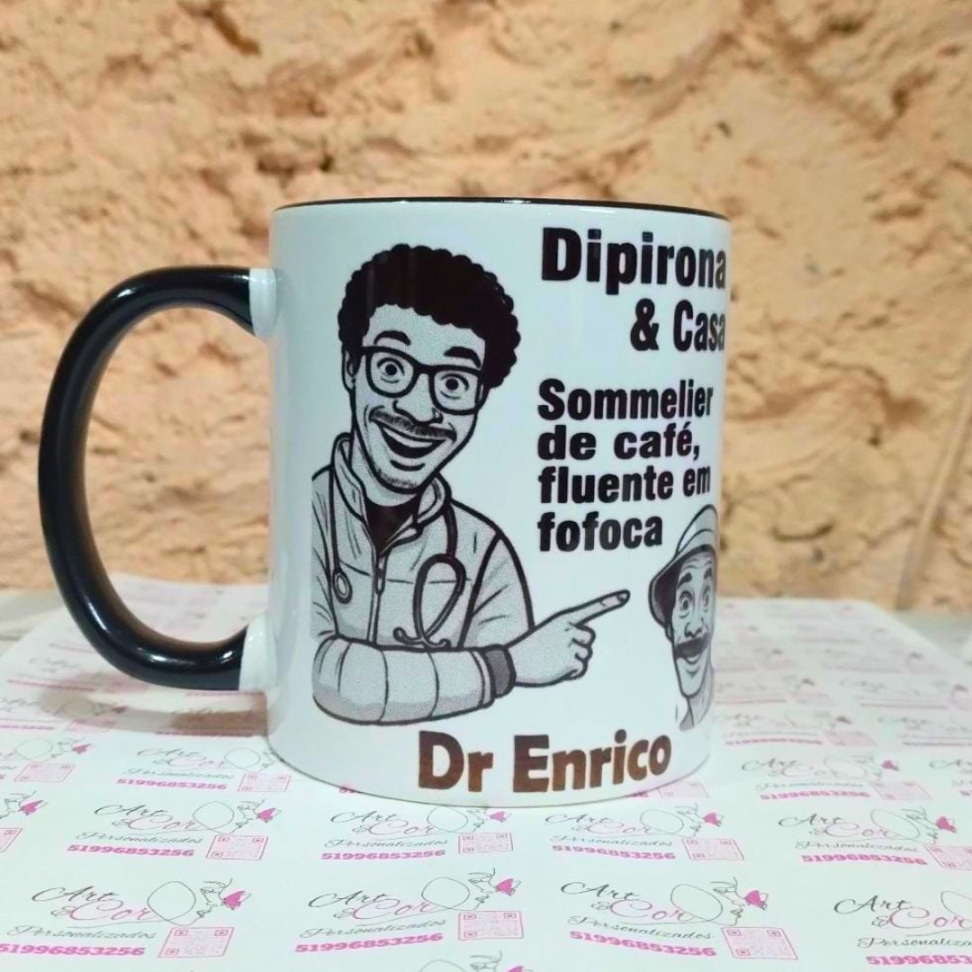 CANECAS ALÇA E INTERNO COLORIDO - #2