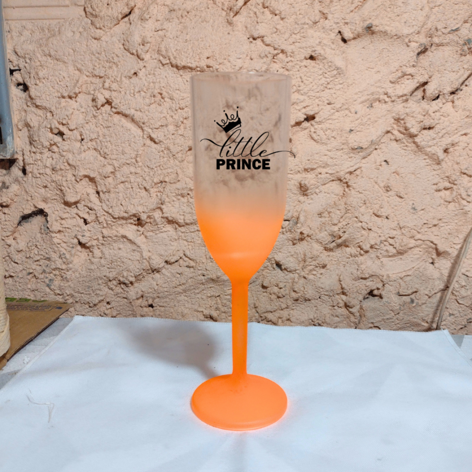 TAÇA DE ESPUMANTE DEGRADÊ - #9