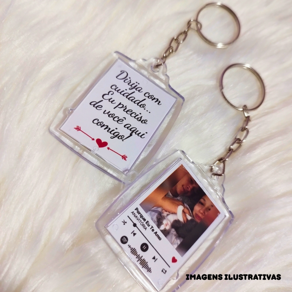 CHAVEIROS RETANGULAR ACRILICO - #4