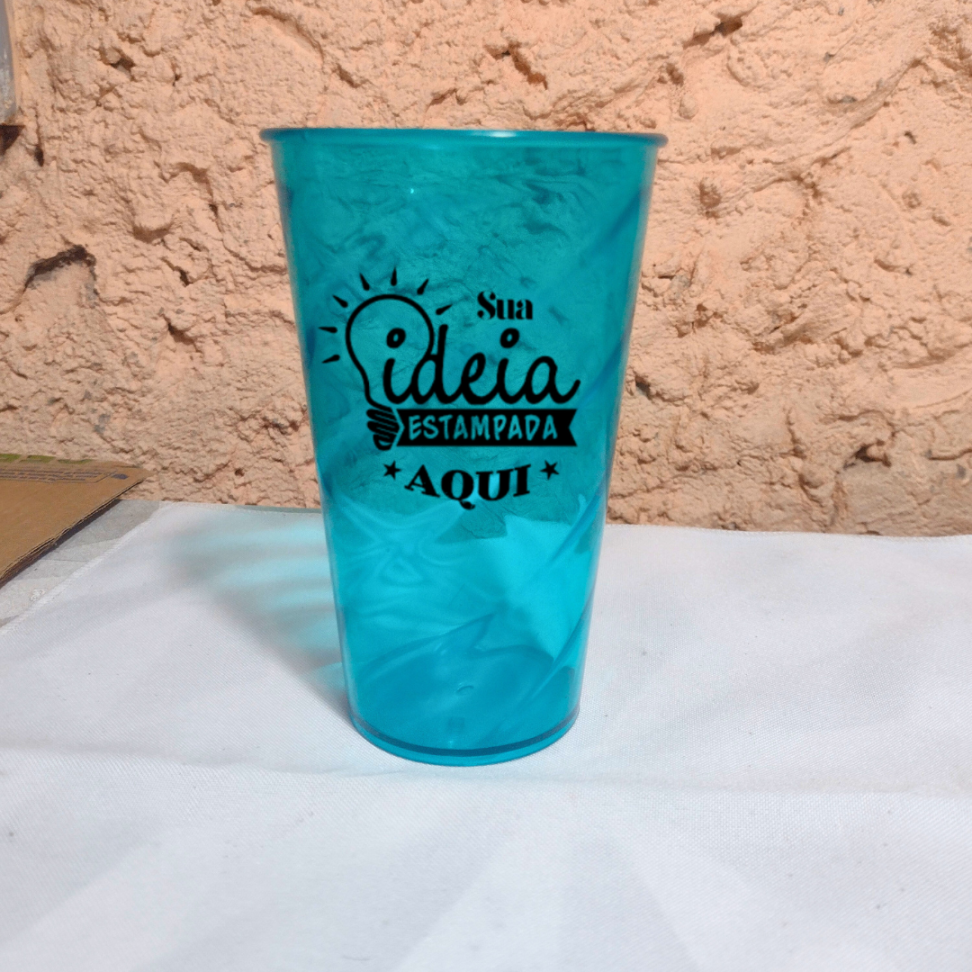 COPO TWISTER CORES NEON E TRANSPARENTE - #7