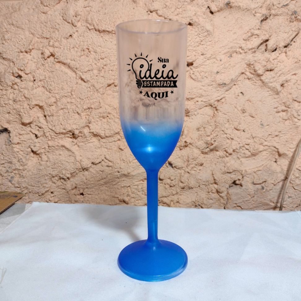 TAÇA DE ESPUMANTE DEGRADÊ - #14