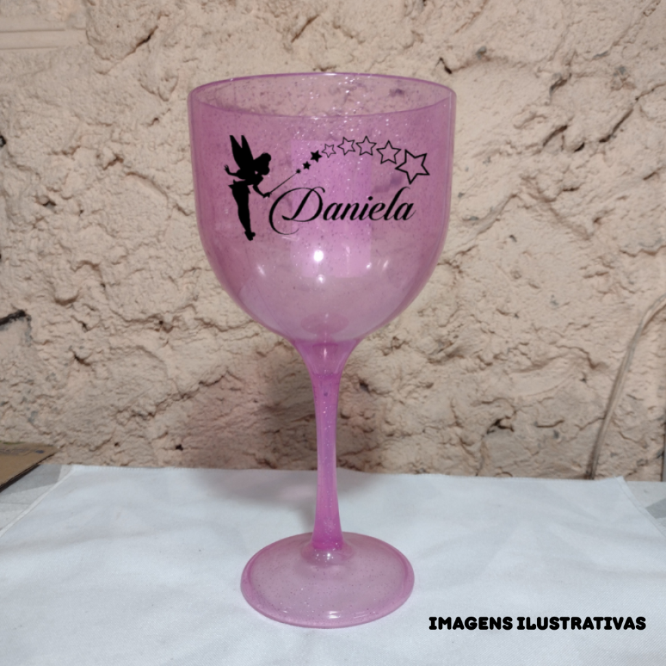 TAÇA DE GIM ACRILICAS LEITOSAS TRANSLUCIDAS E GLITTER - #4