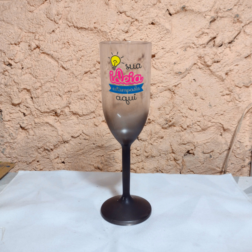 TAÇA DE ESPUMANTE DEGRADÊ - #16