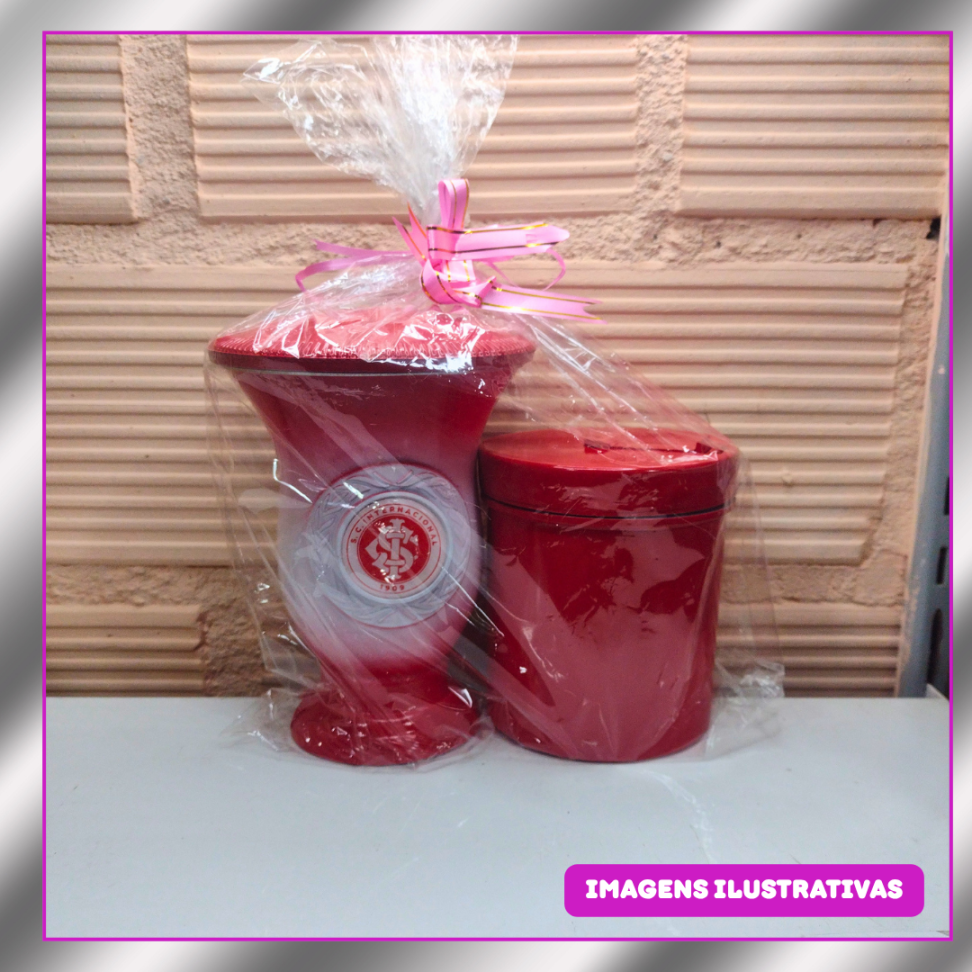KIT 2 PEÇAS CUIA + POTE ERVA  (S/PERSONALIZAÇÃO)