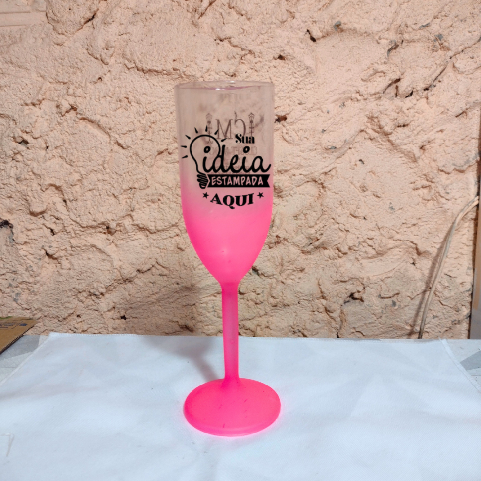 TAÇA DE ESPUMANTE DEGRADÊ - #2