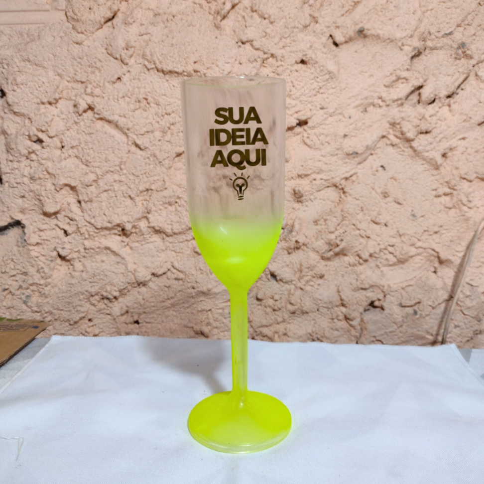 TAÇA DE ESPUMANTE DEGRADÊ - #8